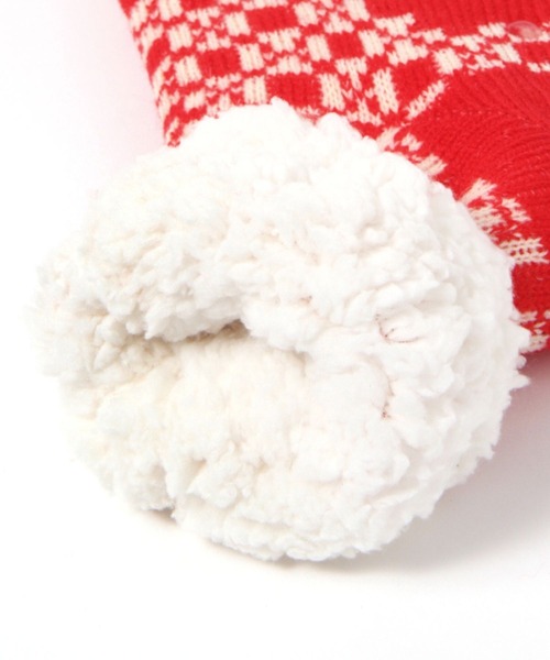 LEPSIM（レプシィム）の「【LEPSIM×ホカロン】チェック柄ソックス　981576（ソックス/靴下・レディース・キャメル/ネイビー/レッド・ONE SIZE）」の12枚目の写真