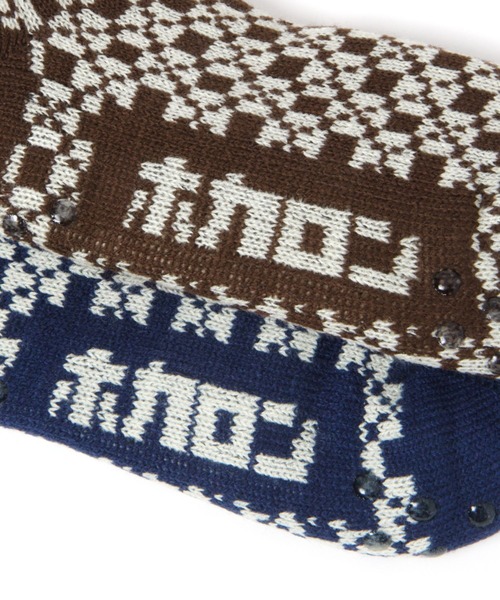 LEPSIM（レプシィム）の「【LEPSIM×ホカロン】チェック柄ソックス　981576（ソックス/靴下・レディース・キャメル/ネイビー/レッド・ONE SIZE）」の14枚目の写真