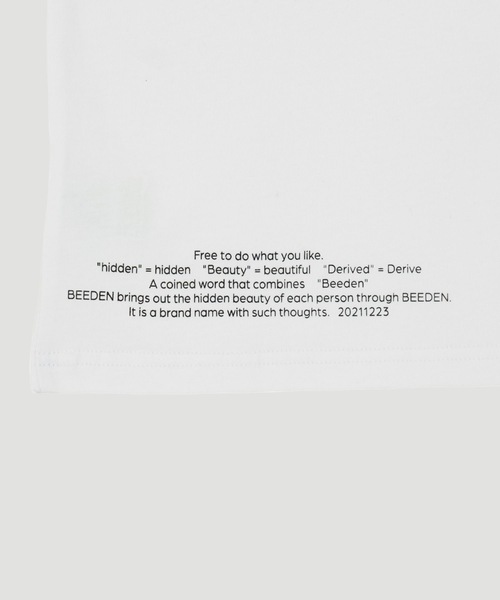 BEEDEN（ビーデン）の「BASIC BEEDEN LS TEE（Tシャツ/カットソー・レディース・ブラック/ホワイト・FREE）」の12枚目の写真