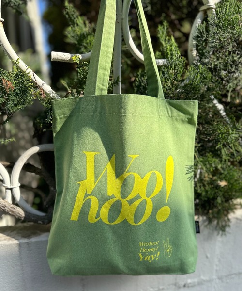RECYCLED SOFT FABRIC Woohooロゴ トートバッグ