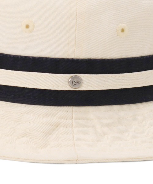 NEW ERA（ニューエラ）の「ニューエラ バケットハット ストライプバンド（ハット・メンズ・ベージュ/ネイビー/ホワイト/ブラック・S/M/M/L/L/XL）」の21枚目の写真