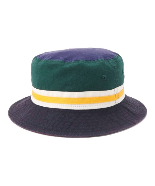 NEW ERA（ニューエラ）の「ニューエラ バケットハット ストライプバンド（ハット・メンズ・ベージュ/ネイビー/ホワイト/ブラック・S/M/M/L/L/XL）」の6枚目の写真