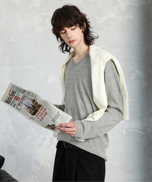 SPADE（スペード）の「【SPADE】カシミアタッチ Vネック ニット セーター（ニット/セーター）」