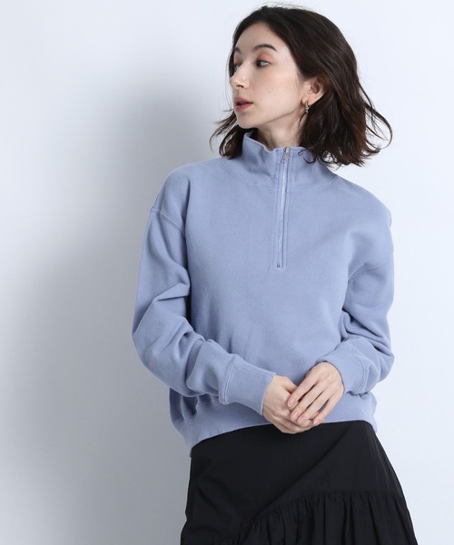 eL（エル）の「【eL】JustRight Half Zip Sweat/ 996371