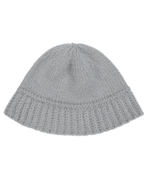 VARZAR（バザール）の「VARZAR/バザール Monogram Label Wool Knit Bucket Hat ニットバケットハット（ハット・レディース・モカ/ブラック/グレー/ベージュ・FREE）」の10枚目の写真