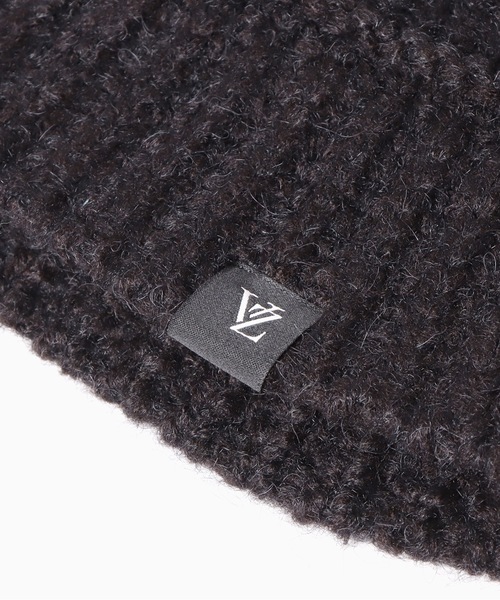 VARZAR（バザール）の「VARZAR/バザール Monogram Label Wool Knit Bucket Hat ニットバケットハット（ハット・レディース・モカ/ブラック/グレー/ベージュ・FREE）」の21枚目の写真
