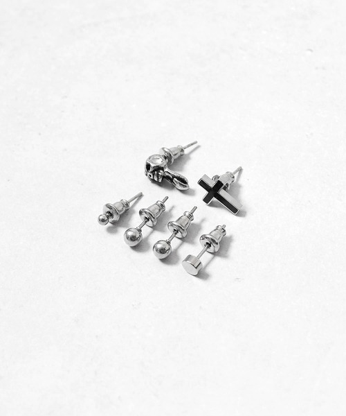 Diliraba(ディリラバ)の「Diliraba 6点セット ポスト316 アレルギー対応 ステンレス ピアス(ピアス(両耳用)・メンズ・G/X/R/S/T/U/V/W/L/M/N/O/P/Q/E/F/I/J/K/A/B/C/D/H/Y/その他4/その他7/その他9/その他12/その他20/その他21/その他23/その他6/その他14/その他15/その他16/その他17/その他18/その他25/その他26/その他27/その他28/その他1/その他2/その他3/その他5/その他11/Z/その他8/その他10/その他13/その他19/その他22/その他24/その他30/その他32/その他29/その他31/その他33・FREE)」の6枚目の写真