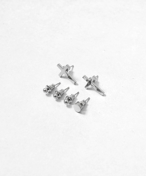 Diliraba(ディリラバ)の「Diliraba 6点セット ポスト316 アレルギー対応 ステンレス ピアス(ピアス(両耳用)・メンズ・G/X/R/S/T/U/V/W/L/M/N/O/P/Q/E/F/I/J/K/A/B/C/D/H/Y/その他4/その他7/その他9/その他12/その他20/その他21/その他23/その他6/その他14/その他15/その他16/その他17/その他18/その他25/その他26/その他27/その他28/その他1/その他2/その他3/その他5/その他11/Z/その他8/その他10/その他13/その他19/その他22/その他24/その他30/その他32/その他29/その他31/その他33・FREE)」の12枚目の写真