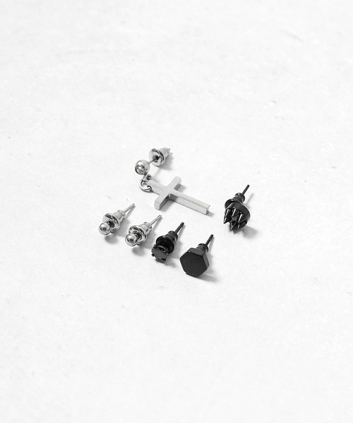 Diliraba(ディリラバ)の「Diliraba 6点セット ポスト316 アレルギー対応 ステンレス ピアス(ピアス(両耳用)・メンズ・G/X/R/S/T/U/V/W/L/M/N/O/P/Q/E/F/I/J/K/A/B/C/D/H/Y/その他4/その他7/その他9/その他12/その他20/その他21/その他23/その他6/その他14/その他15/その他16/その他17/その他18/その他25/その他26/その他27/その他28/その他1/その他2/その他3/その他5/その他11/Z/その他8/その他10/その他13/その他19/その他22/その他24/その他30/その他32/その他29/その他31/その他33・FREE)」の13枚目の写真