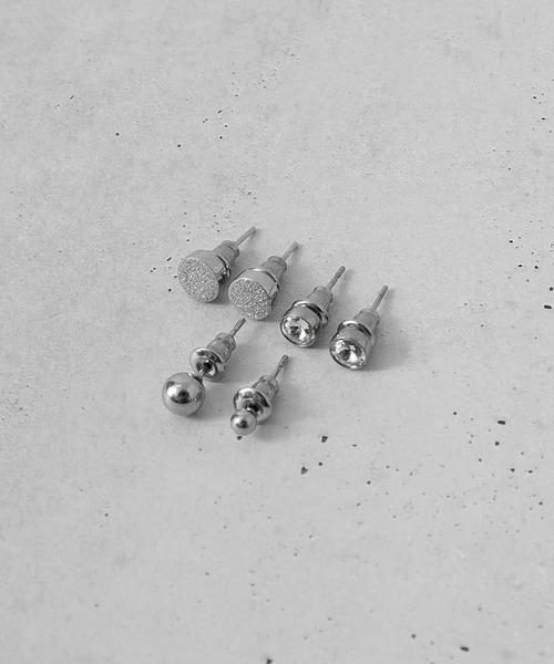 Diliraba(ディリラバ)の「Diliraba 6点セット ポスト316 アレルギー対応 ステンレス ピアス(ピアス(両耳用)・メンズ・G/X/R/S/T/U/V/W/L/M/N/O/P/Q/E/F/I/J/K/A/B/C/D/H/Y/その他4/その他7/その他9/その他12/その他20/その他21/その他23/その他6/その他14/その他15/その他16/その他17/その他18/その他25/その他26/その他27/その他28/その他1/その他2/その他3/その他5/その他11/Z/その他8/その他10/その他13/その他19/その他22/その他24/その他30/その他32/その他29/その他31/その他33・FREE)」の20枚目の写真