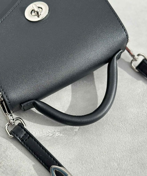 JUNRED（ジュンレッド）の「【 新色追加】ミニショルダーバッグ（ショルダーバッグ・メンズ・グレー/ベージュ系その他/ブラック・FREE）」の10枚目の写真