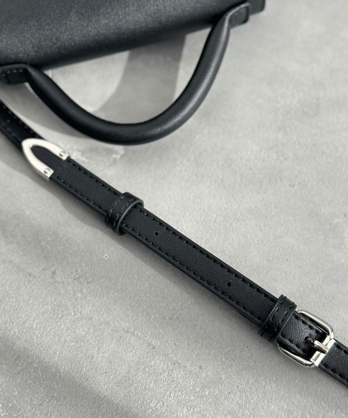 JUNRED（ジュンレッド）の「【 新色追加】ミニショルダーバッグ（ショルダーバッグ・メンズ・グレー/ベージュ系その他/ブラック・FREE）」の11枚目の写真