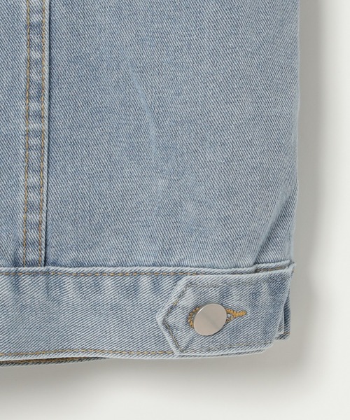 NO NEED（ノーニード）の「オーバーサイズ デニムジャケット（デニムジャケット・メンズ・ブラック/ブルー・ﾌﾘ-）」の8枚目の写真