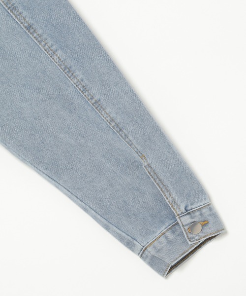 NO NEED（ノーニード）の「オーバーサイズ デニムジャケット（デニムジャケット・メンズ・ブラック/ブルー・ﾌﾘ-）」の9枚目の写真