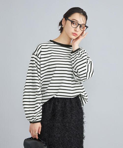 coen(コーエン)の「USAコットンボリュームスリーブカットソー(Tシャツ/カットソー・レディース・ブラック/ライラック/その他2/ホワイト・FREE)」の18枚目の写真