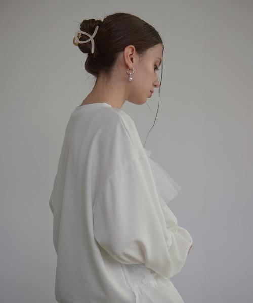 MIELI INVARIANT(ミエリインヴァリアント)の「Circular Mix Hair Clip(バレッタ/ヘアクリップ・レディース・ベージュ/ブラウン・FREE)」の13枚目の写真