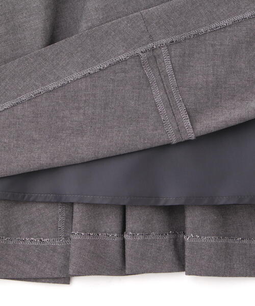 PROPORTION BODY DRESSING（プロポーションボディドレッシング）の「シャンブレータックフレアスカート / 1214120310（スカート・レディース・ブラック/ダークネイビー・MEDIUM/SMALL）」の15枚目の写真