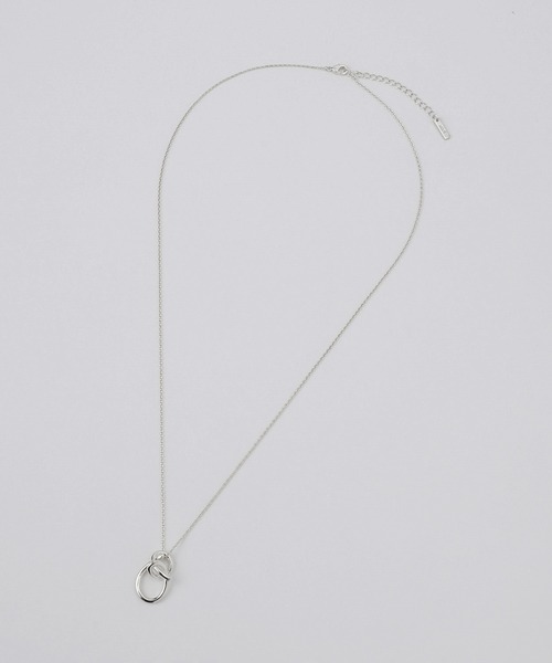 ROPE'（ロペ）の「ラインモチーフトップネックレス（ネックレス・レディース・シルバー/ゴールド/シルバー系その他・FREE）」の12枚目の写真