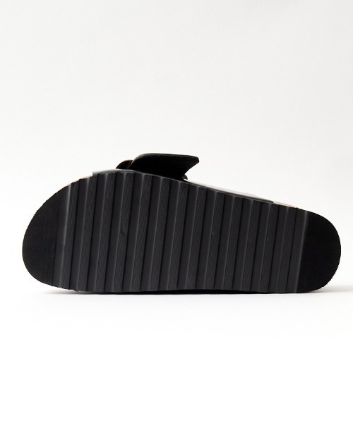 PLAKTON（プラクトン）の「[PLAKTON/プラクトン] 別注 ビッグバックル ボリュームソールサンダル（サンダル・レディース・ブラック・36/37/38）」の5枚目の写真