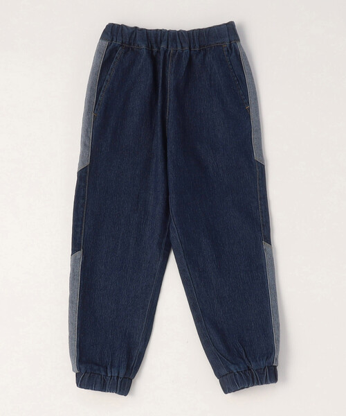 COMME CA ISM（コムサイズム）の「デニムジョガーパンツ（デニムパンツ・キッズ・インディゴブルー/ライトインディゴブルー・100cm/110cm/120cm/130cm/140cm/150cm）」の2枚目の写真