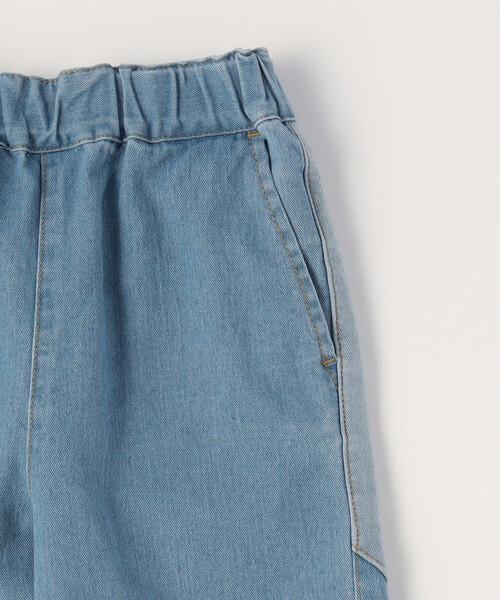 COMME CA ISM（コムサイズム）の「デニムジョガーパンツ（デニムパンツ・キッズ・インディゴブルー/ライトインディゴブルー・100cm/110cm/120cm/130cm/140cm/150cm）」の3枚目の写真