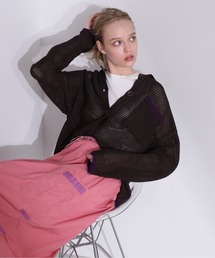 AVIREX | MACRAME LINE CARDIGAN/マクラメ ラインカーディガン(カーディガン/ボレロ)