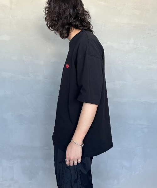 CHUMS（チャムス）の「【WEB限定】[CHUMS/チャムス] ワンポイント刺繍ロゴ オーバーサイズTシャツ（Tシャツ/カットソー・レディース・ホワイト/ブラック/グレイッシュベージュ・M/L/XL）」の15枚目の写真