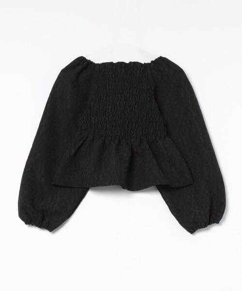 flower（フラワー）の「フラワーシャーリングブラウス2（シャツ/ブラウス・レディース・ホワイト/ブラック・FREE）」の10枚目の写真