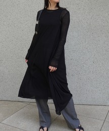 ENCIRCLE | 【ENCIRCLE/エンサークル】Sheer dress/シアードレス(ワンピース)