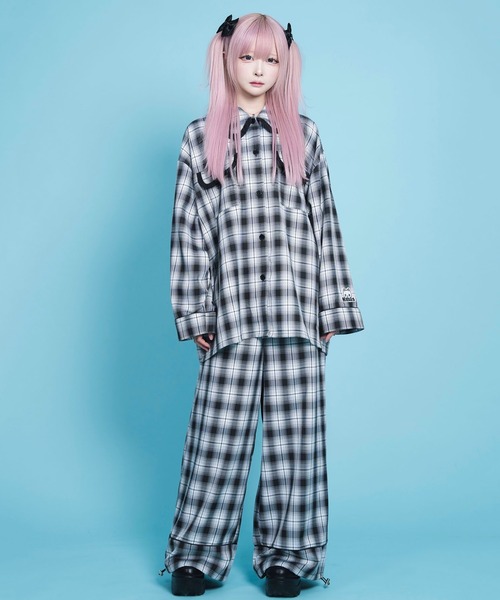 お出かけパジャマ風シャツ＆おずぼん Hauls（ハウルズ）の「おでかけパジャマ風おずぼん（その他パンツ