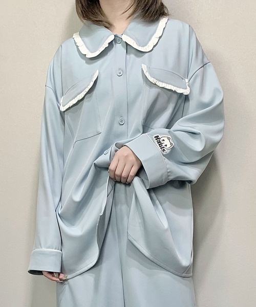 Hauls（ハウルズ）の「おでかけパジャマ風シャツ（シャツ/ブラウス 