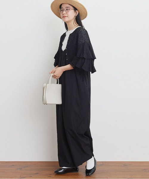 fig London ボレロ ブラウス fig London（フィグロンドン）の「○Olive bolero（シャツ