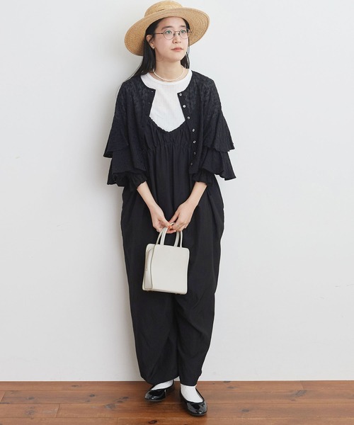 fig Ｌondon（フィグロンドン）の「●Olive bolero（シャツ/ブラウス・レディース・ホワイト/ブラック・FREE）」の19枚目の写真