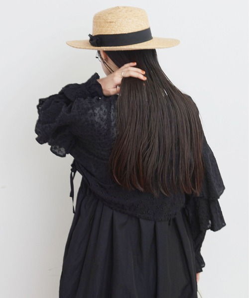 fig London ボレロ ブラウス fig London（フィグロンドン）の「○Olive bolero（シャツ
