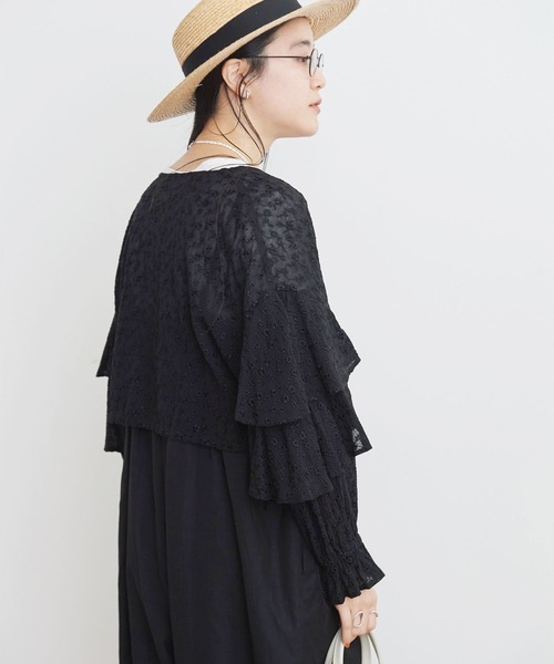 fig London（フィグロンドン）の「○Olive bolero（シャツ