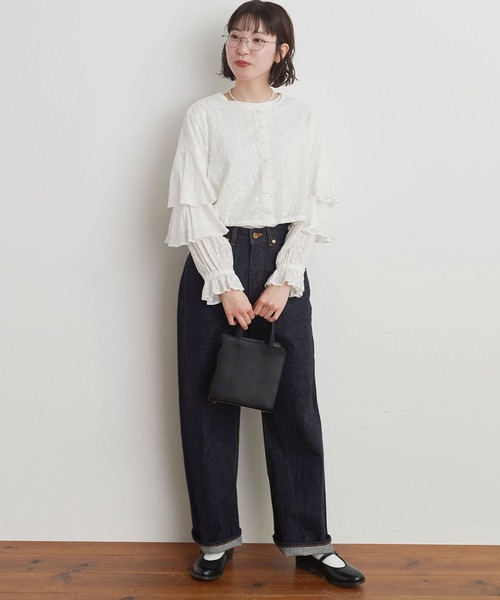 fig London（フィグロンドン）の「○Olive bolero（シャツ