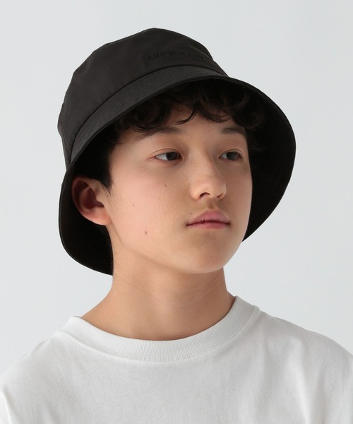 GLOBAL WORK（グローバルワーク）の「撥水ロゴバケハ/AND YUA ANY/104867（ハット・キッズ・ブラック・FREE）」の2枚目の写真