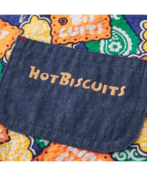 HOT BISCUITS（ホットビスケッツ）の「バンダナ柄 オーバーオール（サロペット/オーバーオール・キッズ・マルチ・S(70-80cm)/M(80-90cm)/L(90-100cm)/LL(100-110cm)）」の5枚目の写真
