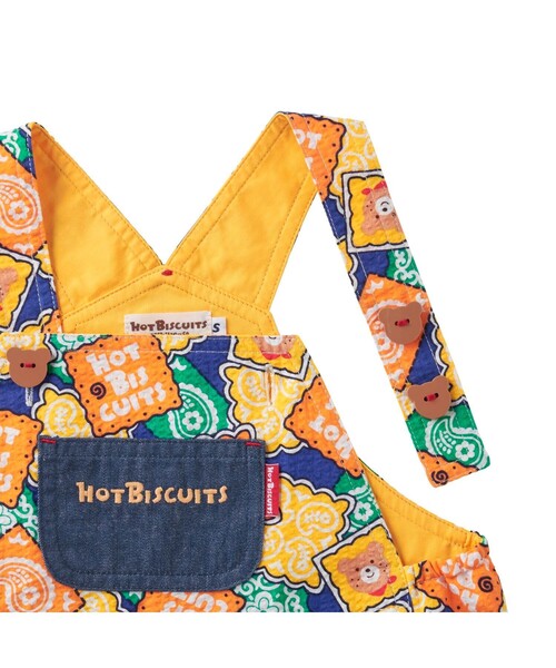 HOT BISCUITS（ホットビスケッツ）の「バンダナ柄 オーバーオール（サロペット/オーバーオール・キッズ・マルチ・S(70-80cm)/M(80-90cm)/L(90-100cm)/LL(100-110cm)）」の6枚目の写真