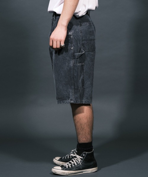 RePRODUCTION LABEL(リプロダクションレーベル)の「【ユニセックス】【RePRODUCTION LABEL / リプロダクションレーベル】ダックワイドハーフパンツ(その他パンツ・レディース・ブルー/チャコールグレー・FREE)」の13枚目の写真