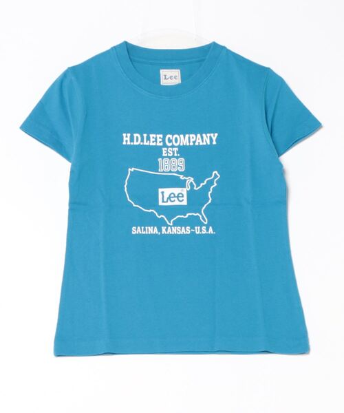 NEWハーフスリーブロゴTEE セール】Lee ロゴ プリント ハーフスリーブTee（Sサイズ）（Tシャツ