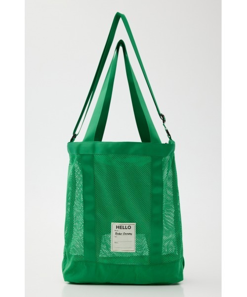 RODEO CROWNS WIDE BOWL（ロデオクラウンズワイドボウル）の「メッシュショルダーバッグ（ショルダーバッグ・レディース・グリーン/ライトグレー/ブラック・FREE）」の16枚目の写真