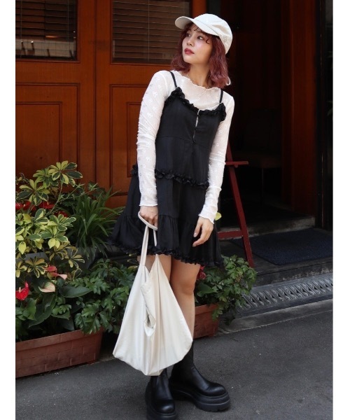【前後2way】lace cami tunicの2枚目の写真