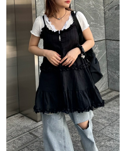 【前後2way】lace cami tunicの10枚目の写真