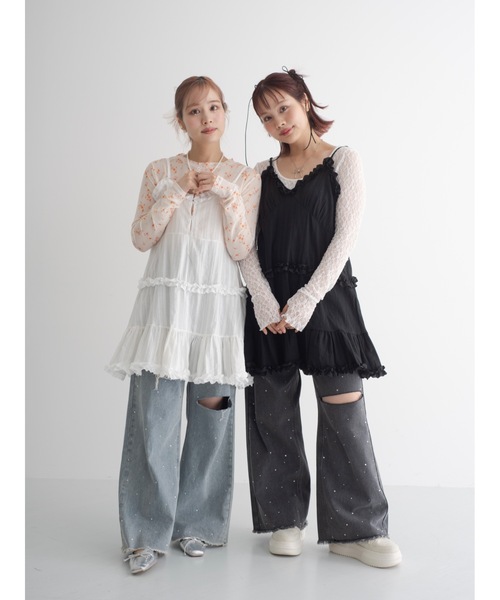 【前後2way】lace cami tunicの22枚目の写真