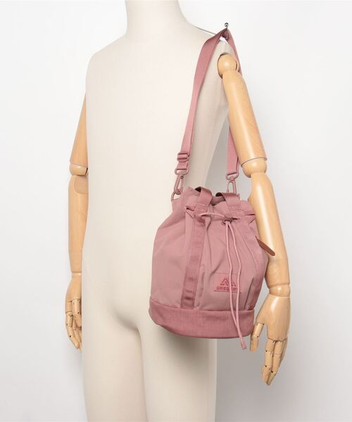 GREGORY（グレゴリー）の「2WAY BUCKET PINK / 2ウエイバケット / ピンク（ハンドバッグ・レディース・ピンク・FREE）」の8枚目の写真