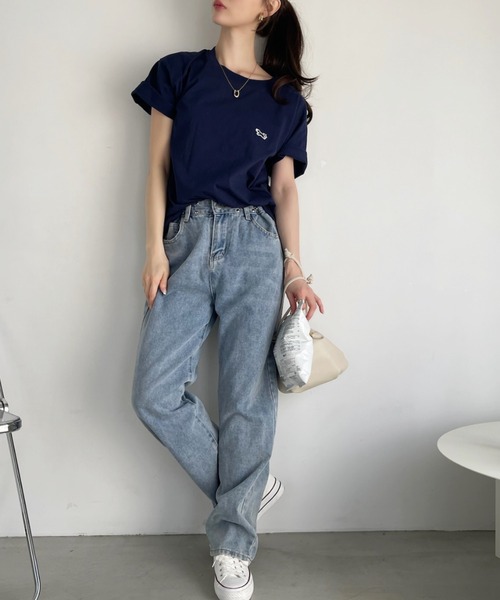 PENNEYS(ぺニーズ)の「【 PENNEY'S / ぺニーズ 】フォックス クルー Tシャツ THE FOX CREW SS TEE(Tシャツ/カットソー・レディース・ベージュ/ホワイト/ブラック/ネイビー・M/XL/L)」の17枚目の写真