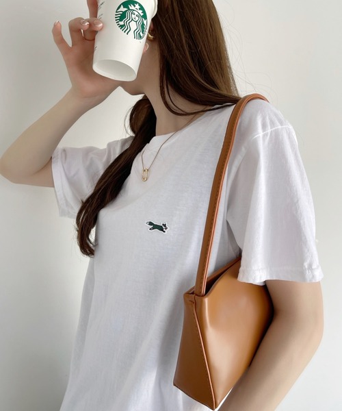 PENNEYS(ぺニーズ)の「【 PENNEY'S / ぺニーズ 】フォックス クルー Tシャツ THE FOX CREW SS TEE(Tシャツ/カットソー・レディース・ベージュ/ホワイト/ブラック/ネイビー・M/XL/L)」の13枚目の写真