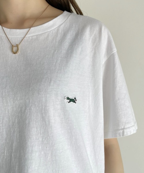 PENNEYS(ぺニーズ)の「【 PENNEY'S / ぺニーズ 】フォックス クルー Tシャツ THE FOX CREW SS TEE(Tシャツ/カットソー・レディース・ベージュ/ホワイト/ブラック/ネイビー・M/XL/L)」の8枚目の写真