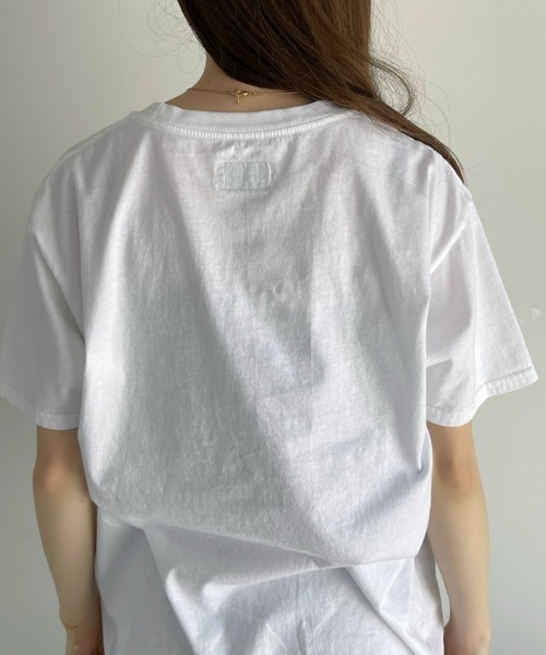 PENNEYS(ぺニーズ)の「【 PENNEY'S / ぺニーズ 】フォックス クルー Tシャツ THE FOX CREW SS TEE(Tシャツ/カットソー・レディース・ベージュ/ホワイト/ブラック/ネイビー・M/XL/L)」の20枚目の写真